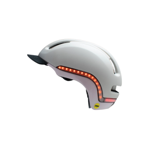 Casque NUTCASE Vio Led - Blanc