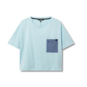 T-Shirt DUOTONE True Beach Women - Sky Blue