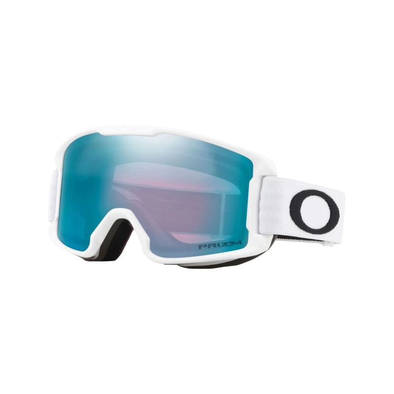 OAKLEY Line Miner S Goggles – White Prizm Sapphire Iridium