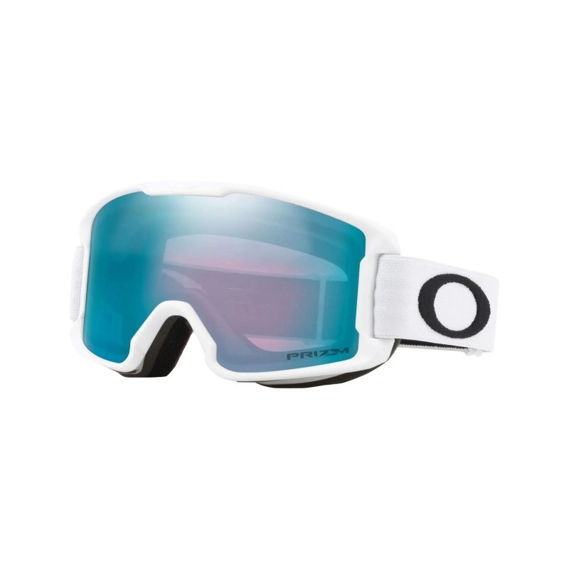 OAKLEY Line Miner S Goggles – White Prizm Sapphire Iridium