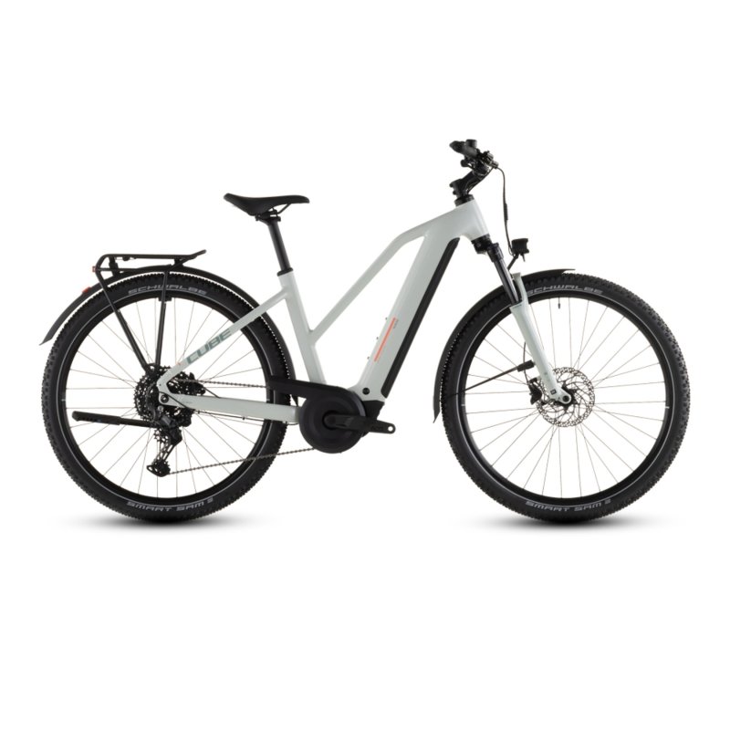 CUBE Nuride Hybrid Performance 600 Trapeze e-bike - Desertstone´n´grey