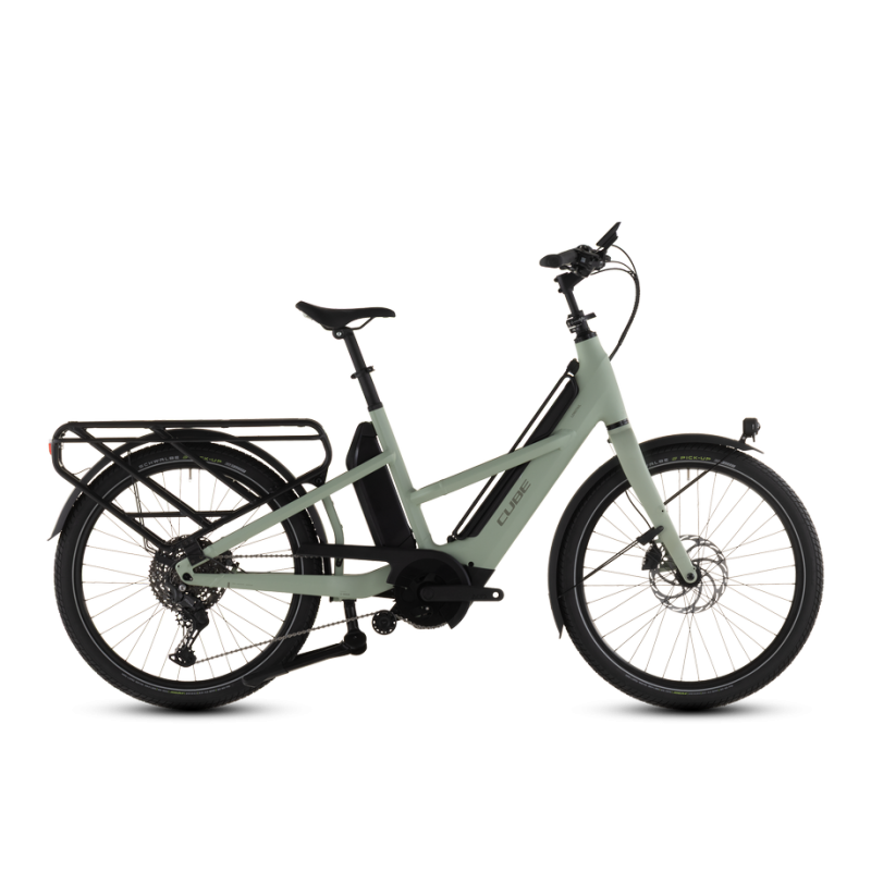 Cube Longtail Hybrid 800 - Pea'n'reflex - 26" ONE SIZE