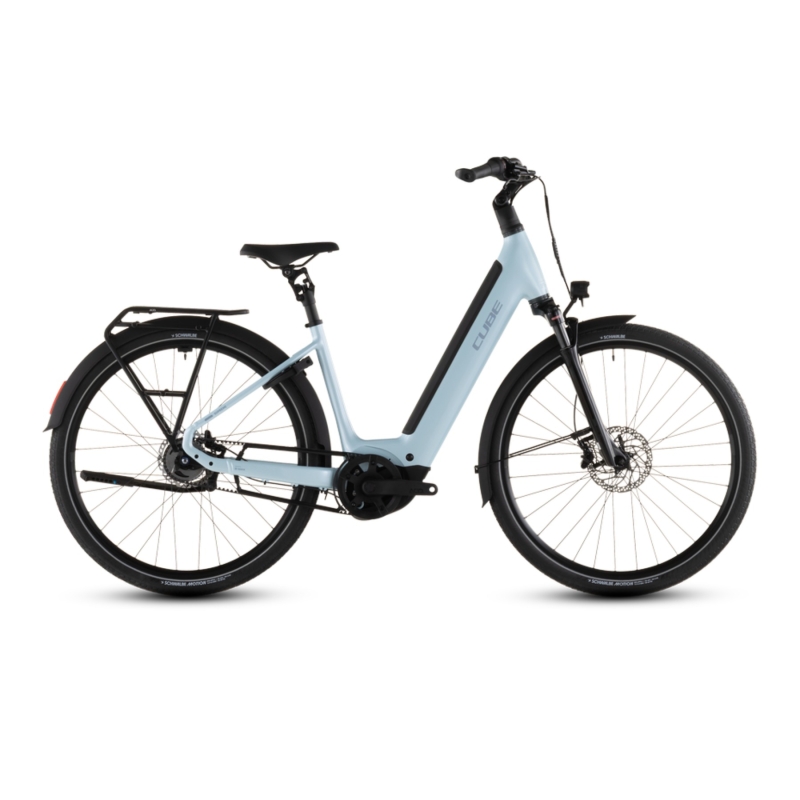 Vélo électrique CUBE Supreme RT Hybrid Deluxe EX 600 - Airygreen'n'prism