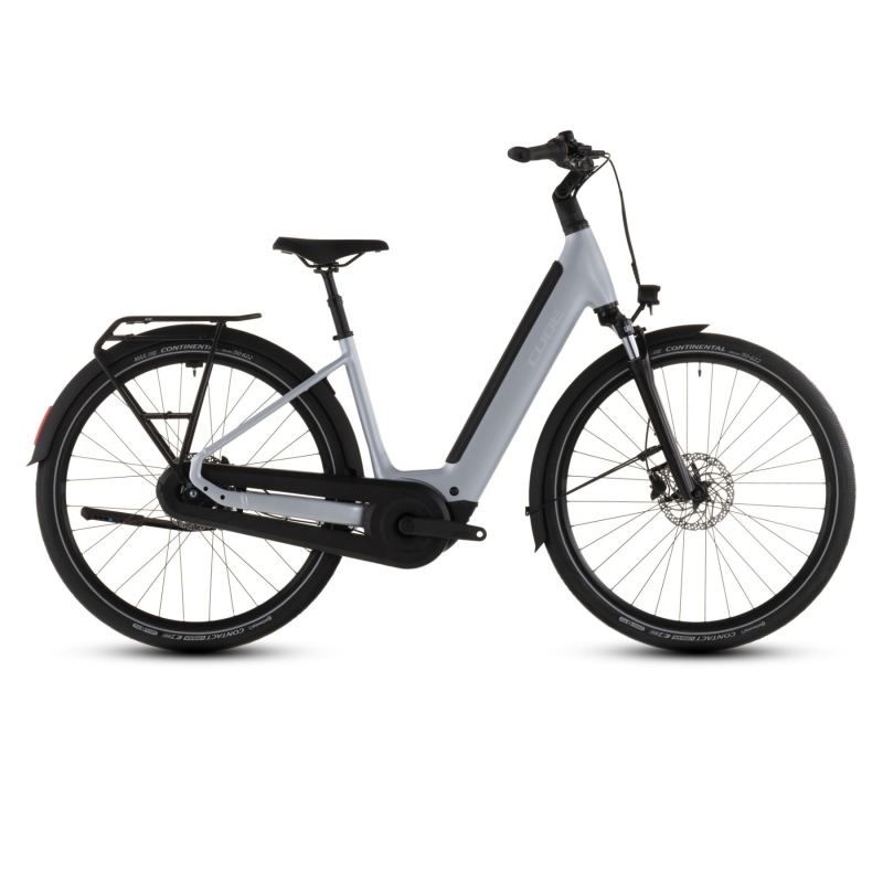 Vélo Électrique CUBE Supreme Hybrid Comfort ONE 600 Easy Entry - Foggrey'n'Reflex