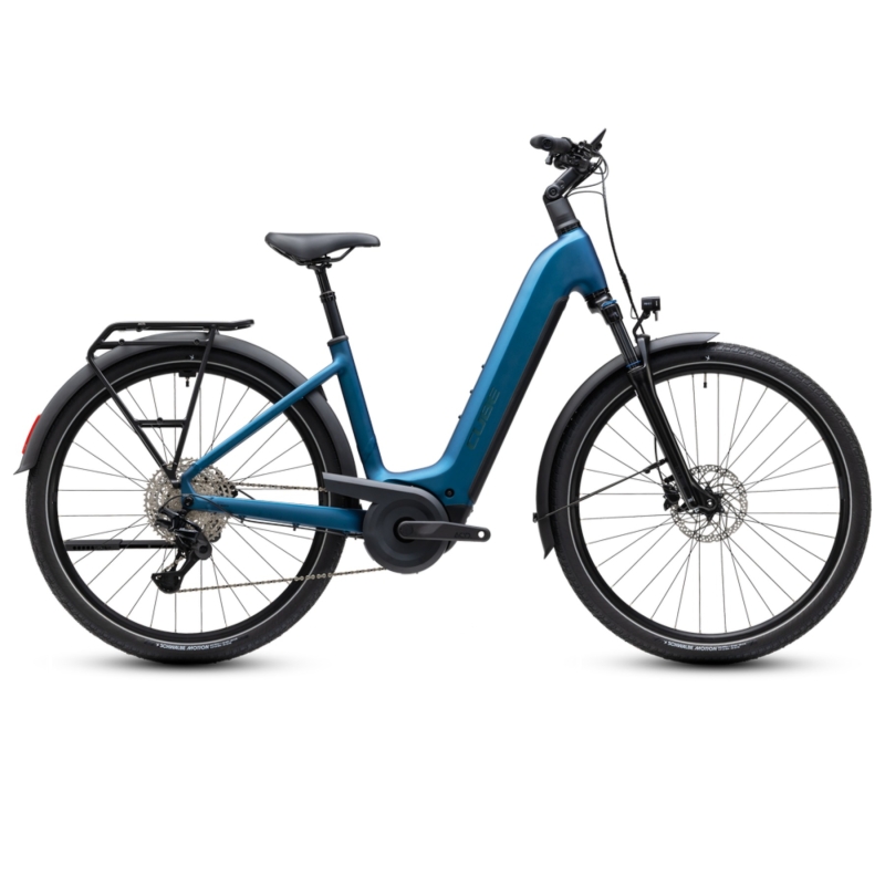 CUBE Touring Hybrid Pro 800 Easy Entry - Electricblue'n'prizm